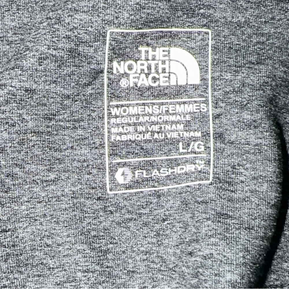 The North Face Women’s Heather Gray Leggings Size Large - Picture 5 of 5